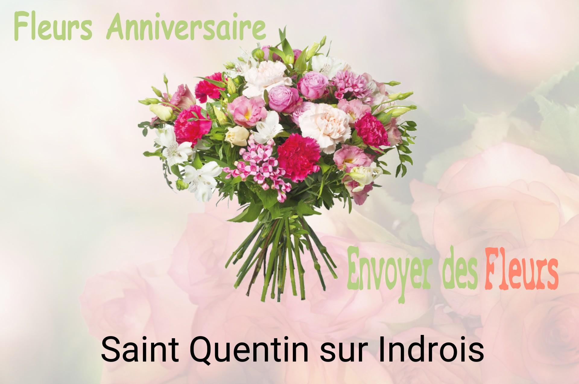 Bouquet de fleurs d’anniversaire livré à Saint-Quentin-sur-Indrois