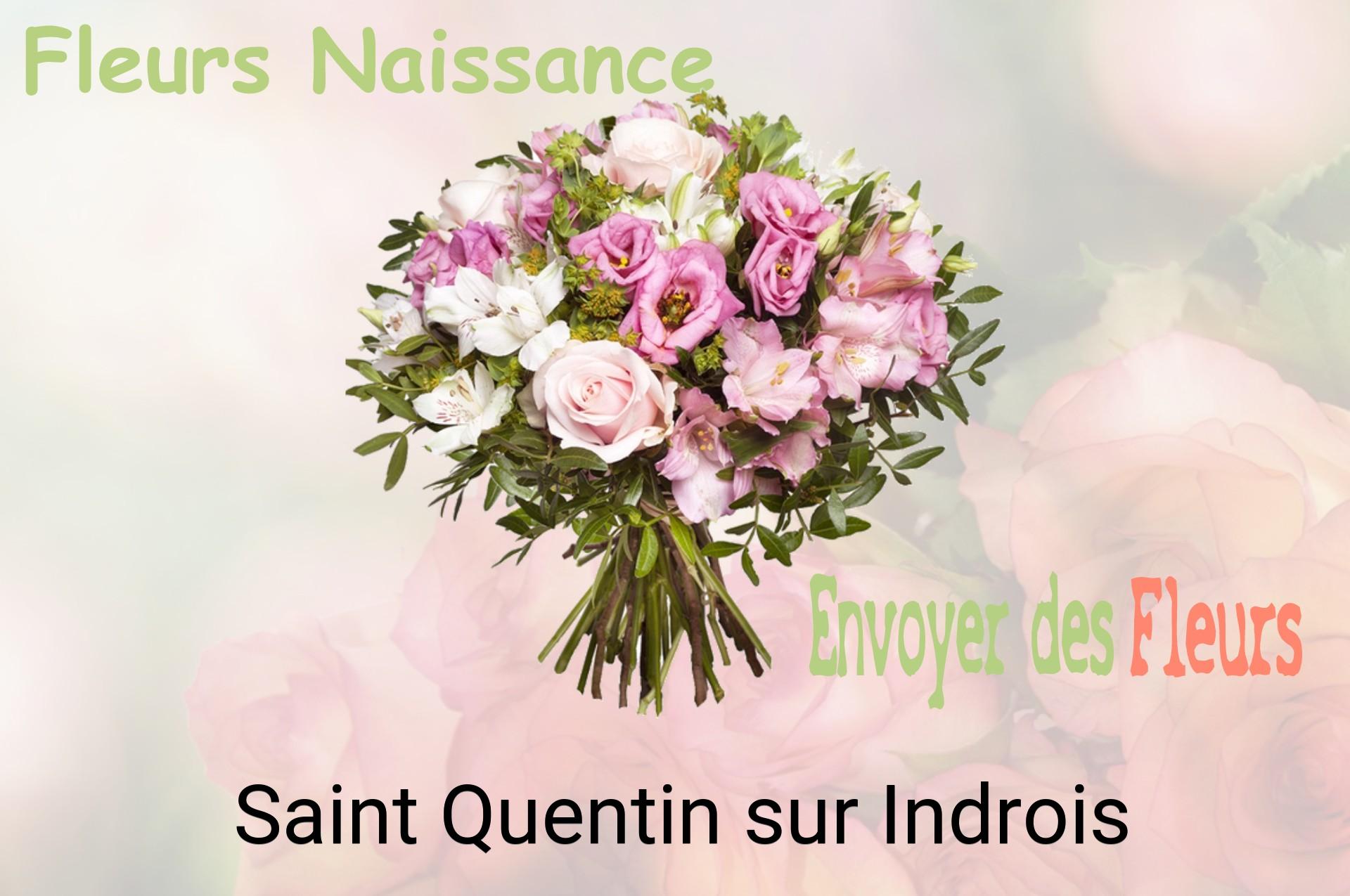 Bouquet de fleurs de naissance livré à Saint-Quentin-sur-Indrois