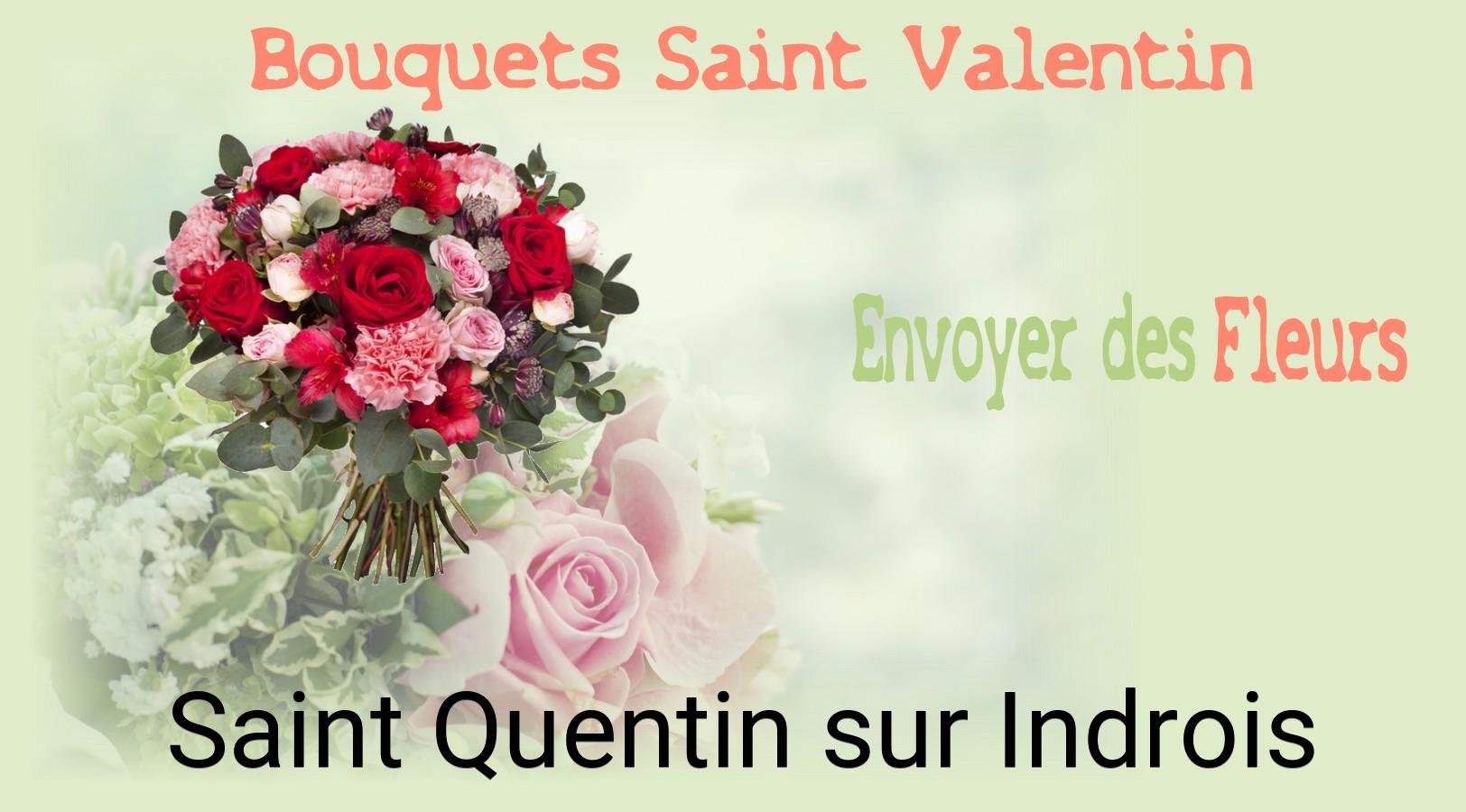 Roses de Saint-Valentin livrées à Saint-Quentin-sur-Indrois